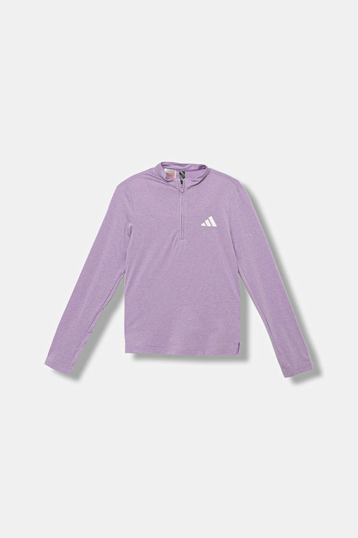 Детски суичър adidas JW2477 виолетов AW25