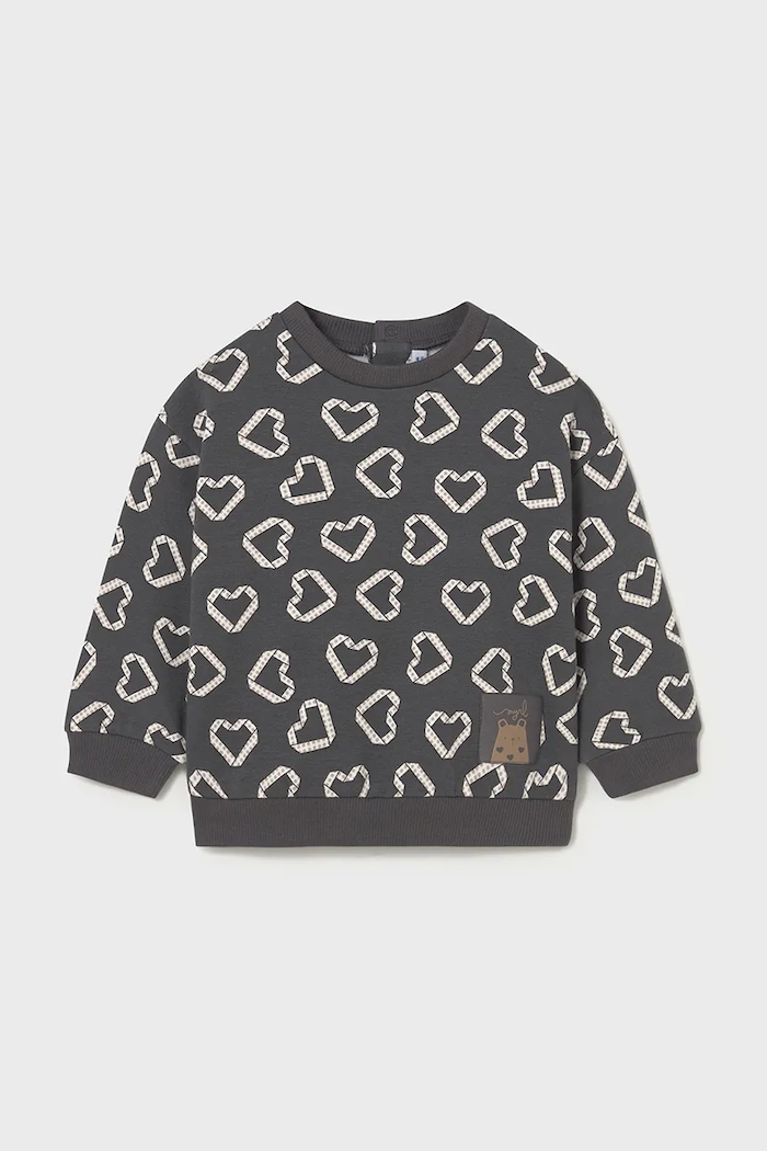 Mayoral bluză print gri 2430.4K.Baby.9BYA