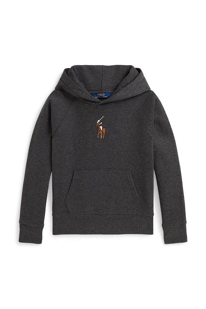 Polo Ralph Lauren bluza dziecięca 313978992001 szary AW25