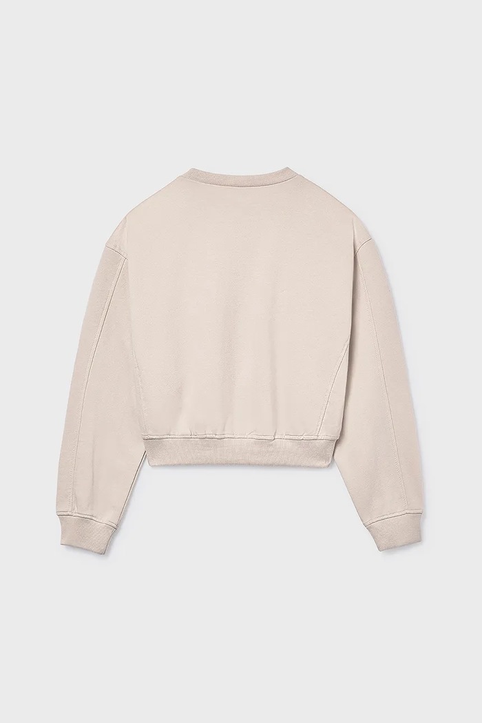 Dziewczynka Mayoral bluza dziecięca 7422.8C.Junior.9BYA beżowy
