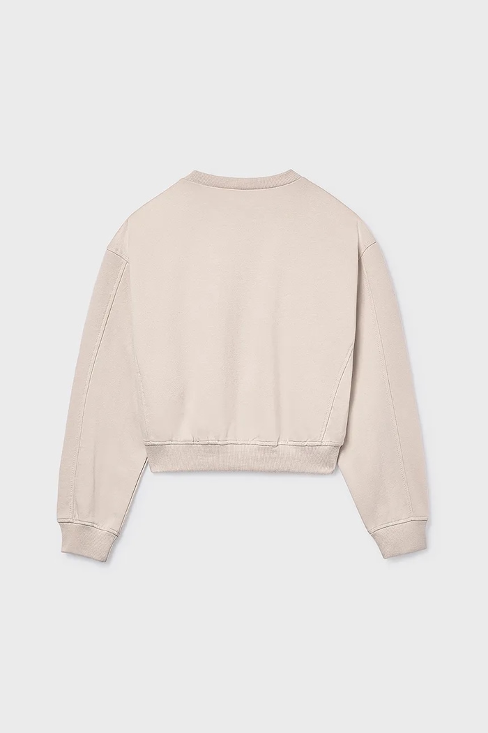 Dziewczynka Mayoral bluza dziecięca 7422.8C.Junior.9BYA beżowy