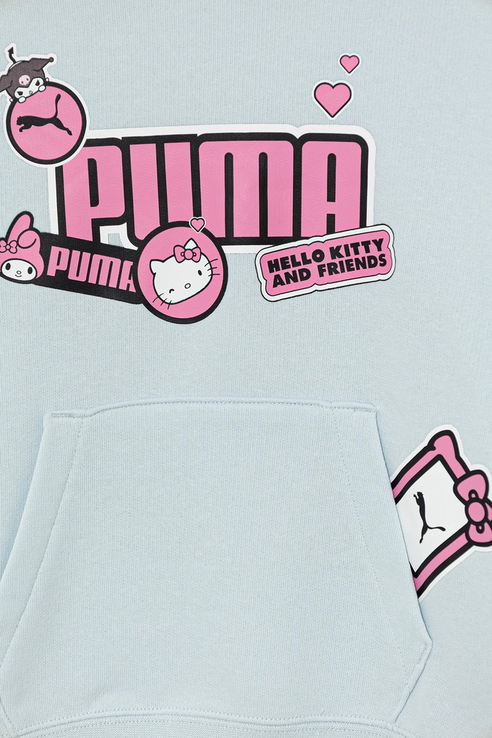 Dievča Detská mikina Puma 632387 modrá
