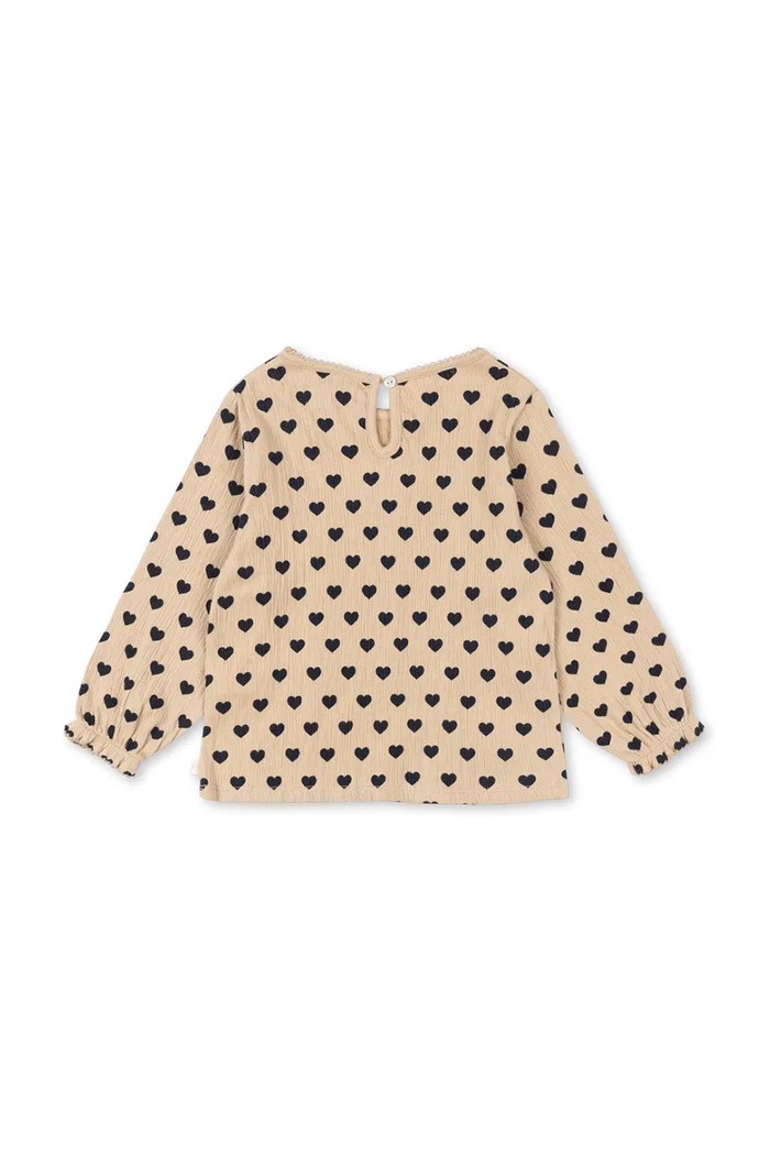 Detská blúzka Konges Sløjd CHLEO BLOUSE GOTS KS103750.9BYA béžová AW25