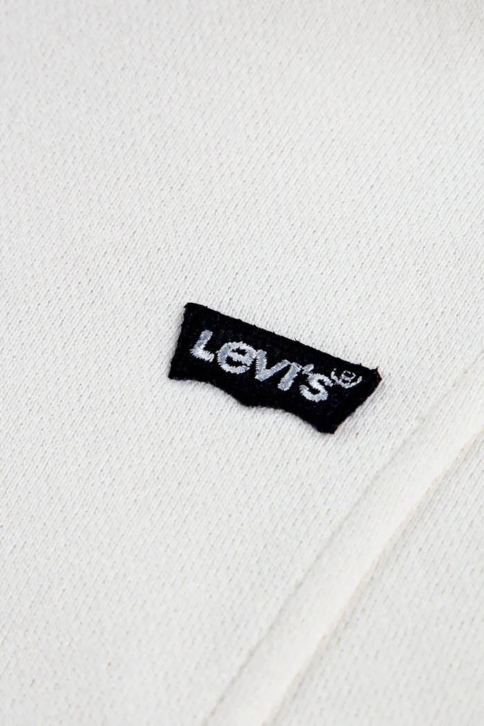 Dievča Detská mikina Levi's BATWING PATCH HOODIE 3EN447 béžová