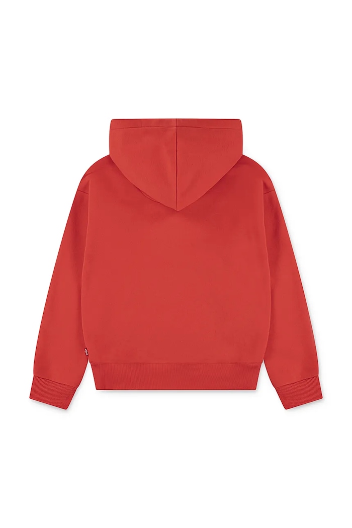 Levi's bluza dziecięca BATWING PATCH HOODIE 3EN447 czerwony AW25