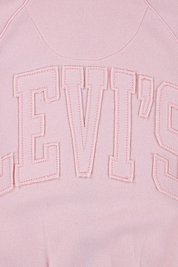 Fete Levi's Bluză copii MEET AND GREET FULL ZIP HO 3EN479 roz
