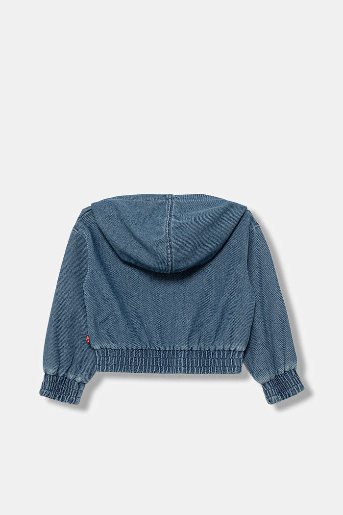 Детски суичър Levi's DENIM HOODIE 3EN961 син AW25