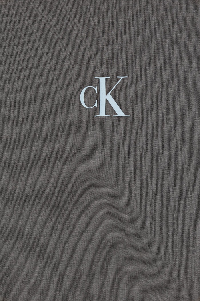 DÍVKA Dětská mikina Calvin Klein Jeans IG0IG02639.9BYA šedá
