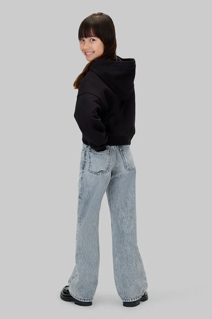 Calvin Klein Jeans hanorac de bumbac pentru copii IG0IG03017.128.170.9BYA negru