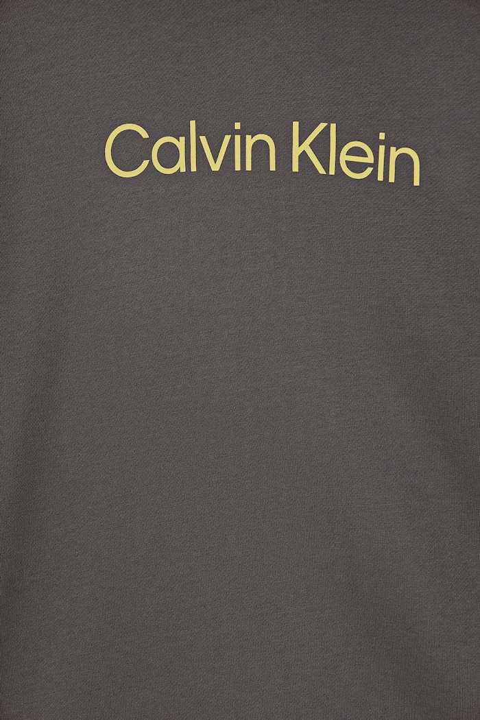 Dziewczynka Calvin Klein Jeans bluza bawełniana dziecięca IU0IU00679.128.170.9BYA szary