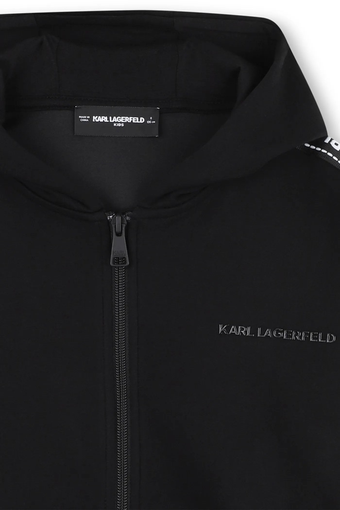Dětská mikina Karl Lagerfeld černá Z30609.114.150