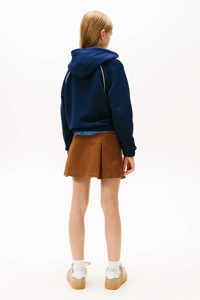 Dětská mikina Tommy Hilfiger KG0KG08783.128.176.9BYA námořnická modř