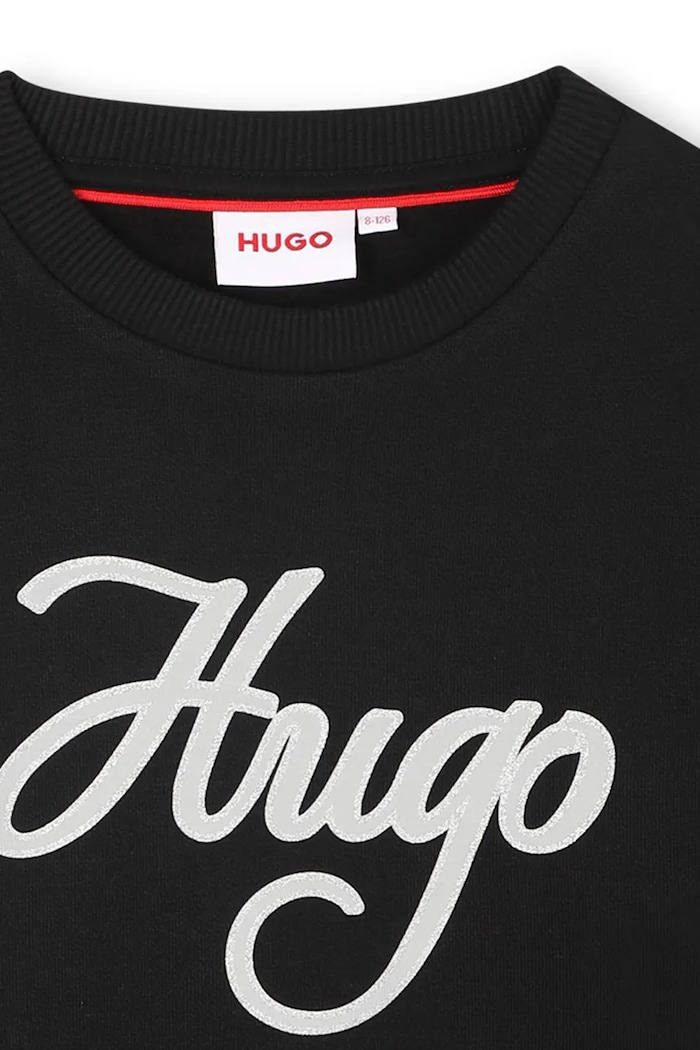 HUGO bluză copii negru G00498.114.150