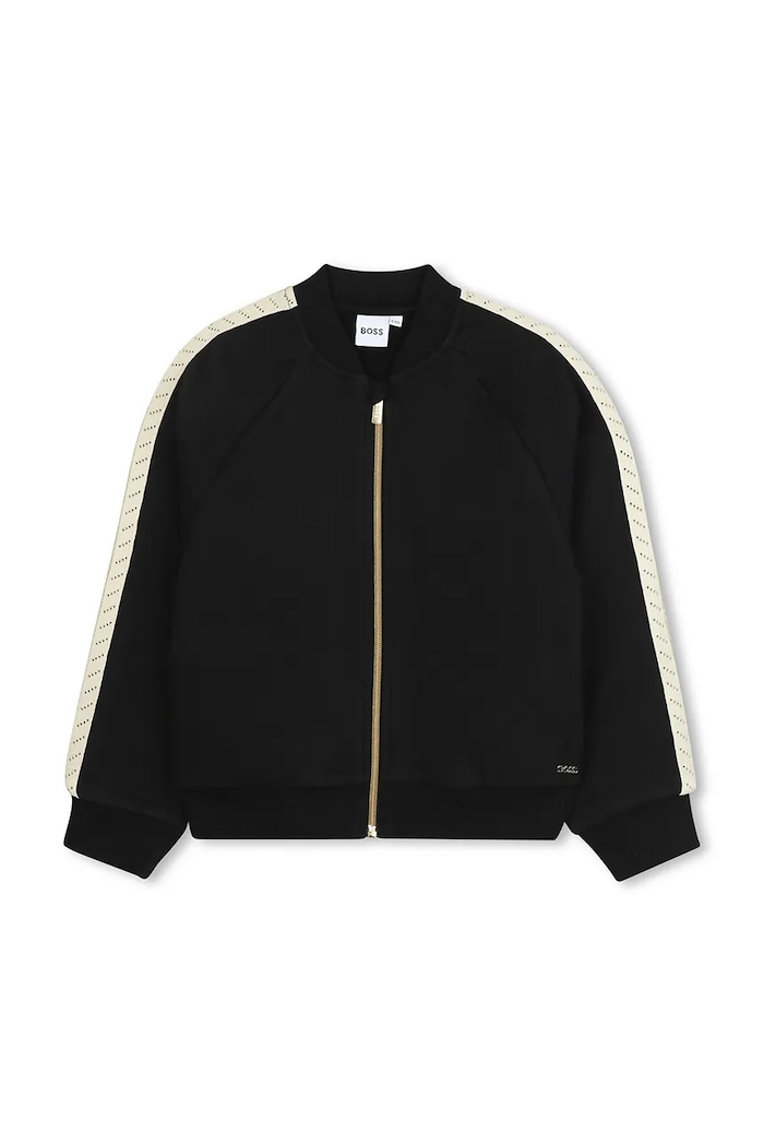 Dětská mikina BOSS J52420.138.150 černá AW25