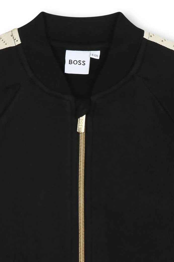 Dětská mikina BOSS černá J52420.138.150