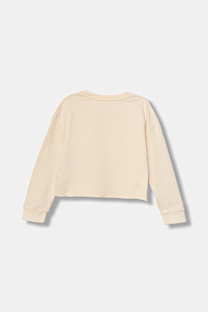 Dětská bavlněná mikina Guess J5BQ22.KAV34.9BYA béžová AW25