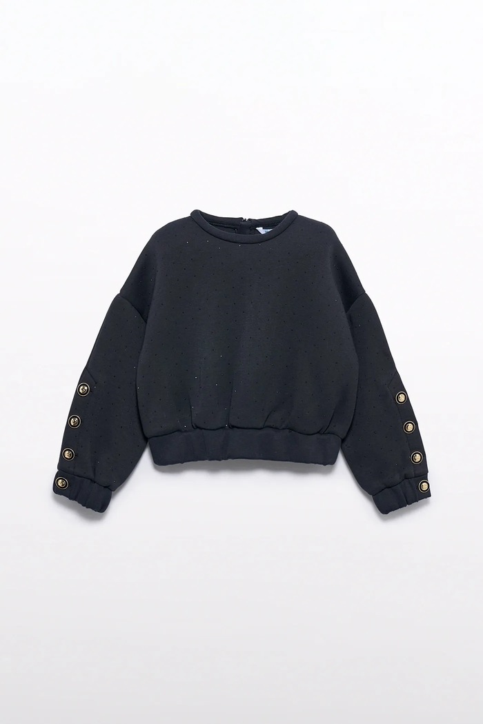 Παιδική μπλούζα Abel&Lula 5825.7.Mini.9BYA μαύρο AW25