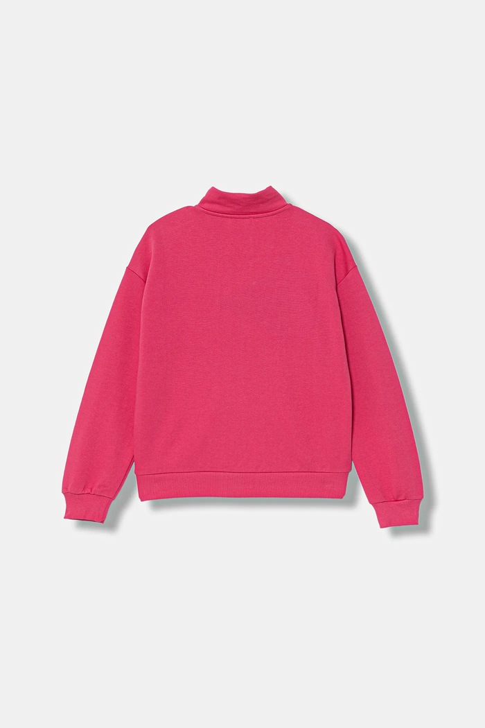 United Colors of Benetton bluza bawełniana dziecięca 3J68C505D.G.seasonal różowy AW25