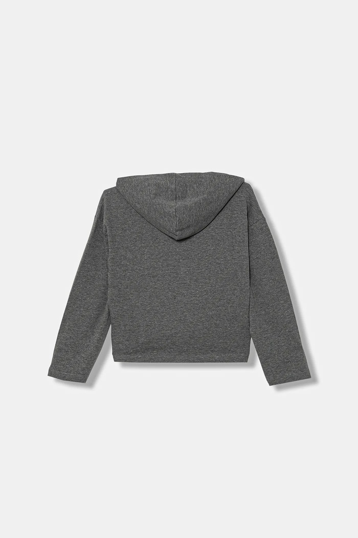 Detská bavlnená mikina United Colors of Benetton 3NBMC2053.G.seasonal sivá AW25