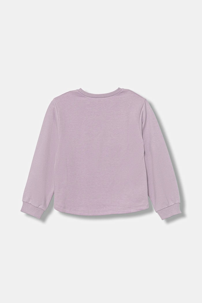 United Colors of Benetton bluza dziecięca 3SNPG10KA.P.seasonal fioletowy AW25