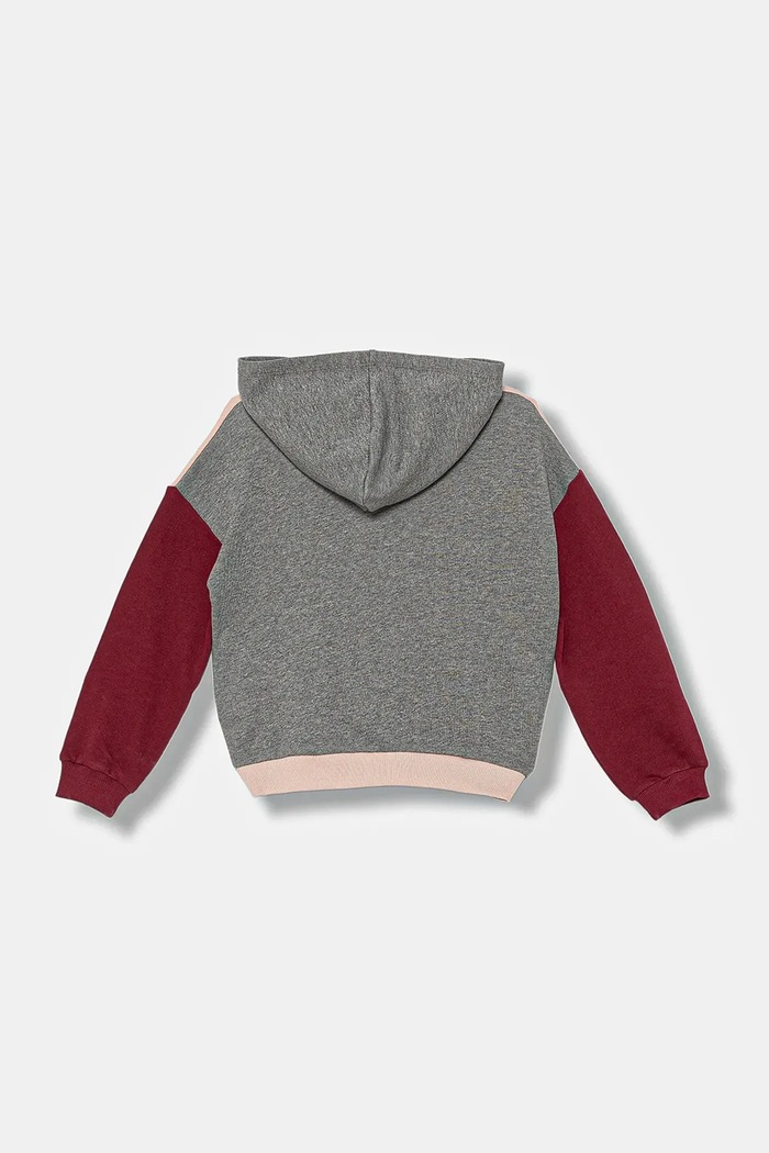 United Colors of Benetton bluza bawełniana dziecięca 3J68C204W.G.seasonal różowy AW25