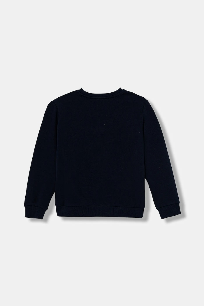 United Colors of Benetton bluza bawełniana dziecięca 3J68G10K3.P.seasonal granatowy AW25