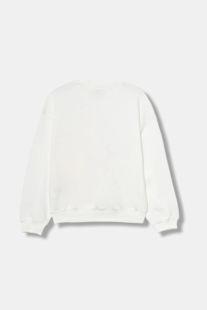 Παιδική βαμβακερή μπλούζα United Colors of Benetton 3J70C10R3.G.seasonal μπεζ AW25