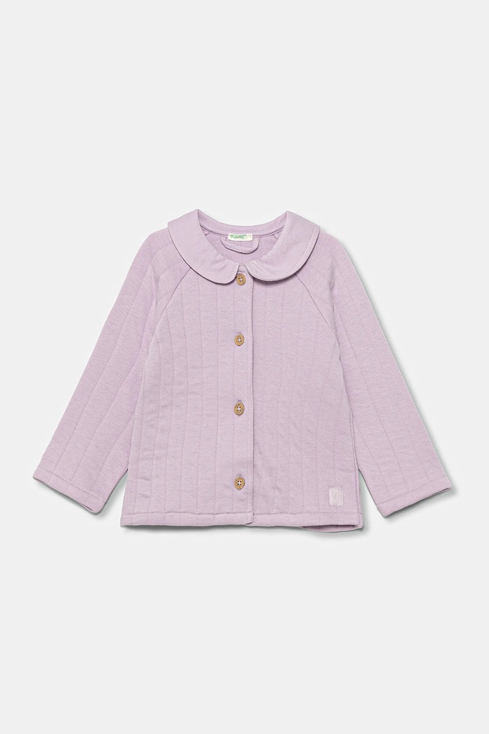United Colors of Benetton bluză bebe uni violet 3JOEA501P.W.seasonal