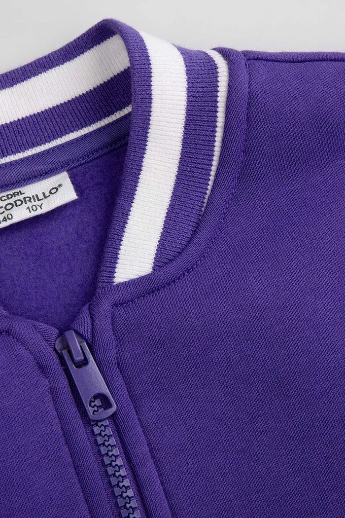Dziewczynka Coccodrillo bluza dziecięca ZC5132601VGA fioletowy