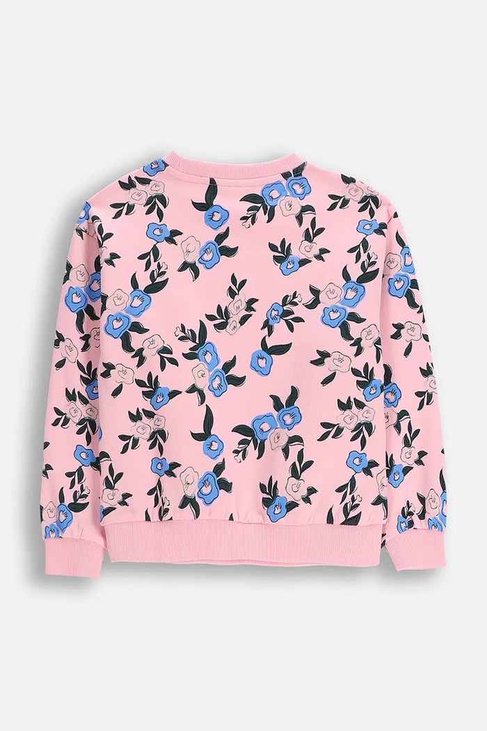 Coccodrillo gyerek melegítőfelső pamutból ZC5132102FGK rózsaszín AW25