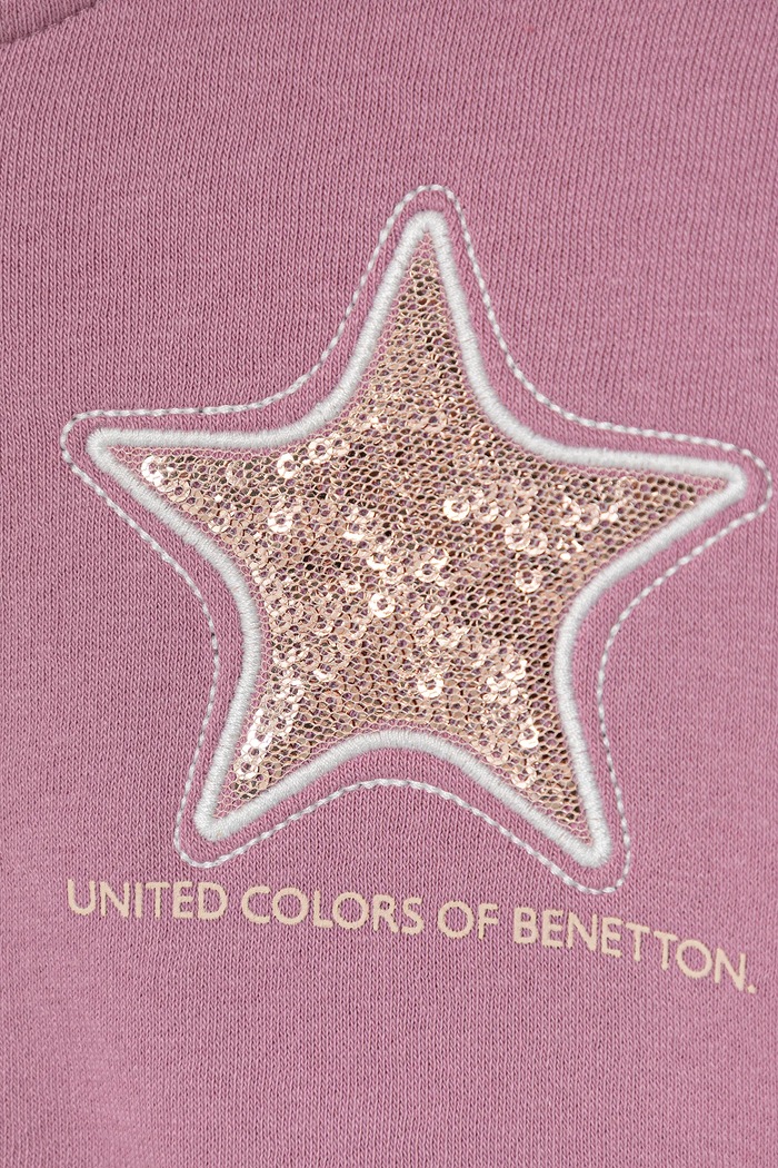 Lány United Colors of Benetton gyerek felső 39M2G5045.P.Seasonal lila