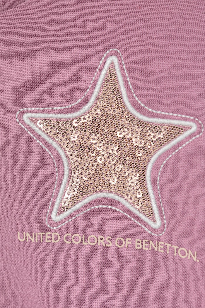 Lány United Colors of Benetton gyerek felső 39M2G5045.P.Seasonal lila