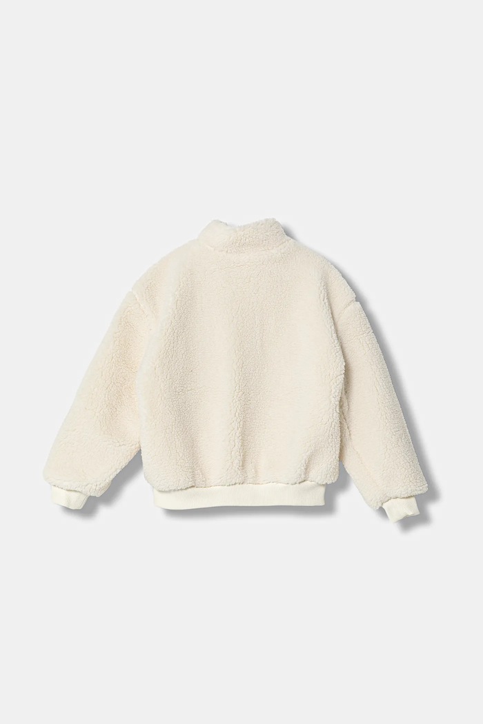 United Colors of Benetton bluza dziecięca 3QDWC505T.G.Seasonal beżowy AW25