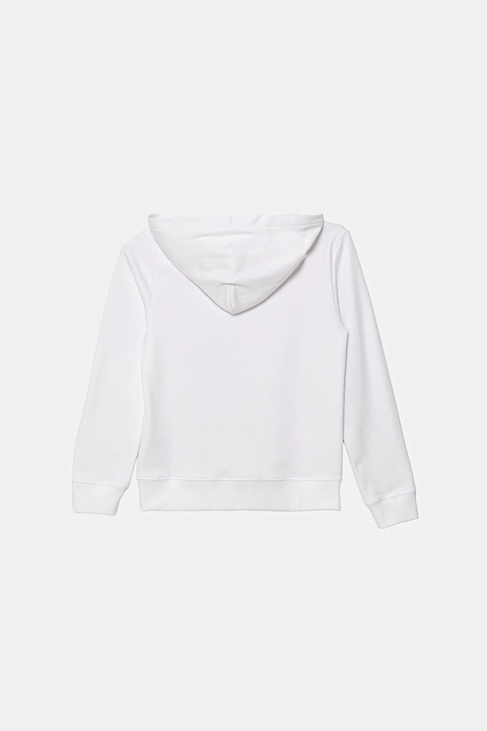Βαμβακερή μπλούζα Calvin Klein Jeans IU0IU00679.128.176.9BYA λευκό AW25
