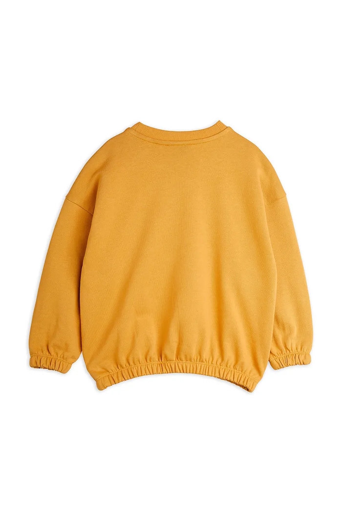 Detská bavlnená mikina Mini Rodini Camp Rodini 2562010113 hnedá AW25
