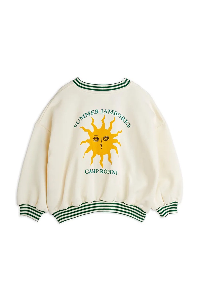 Bluza bawełniana dziecięca Sun Mini Rodini 2562010811 beżowy