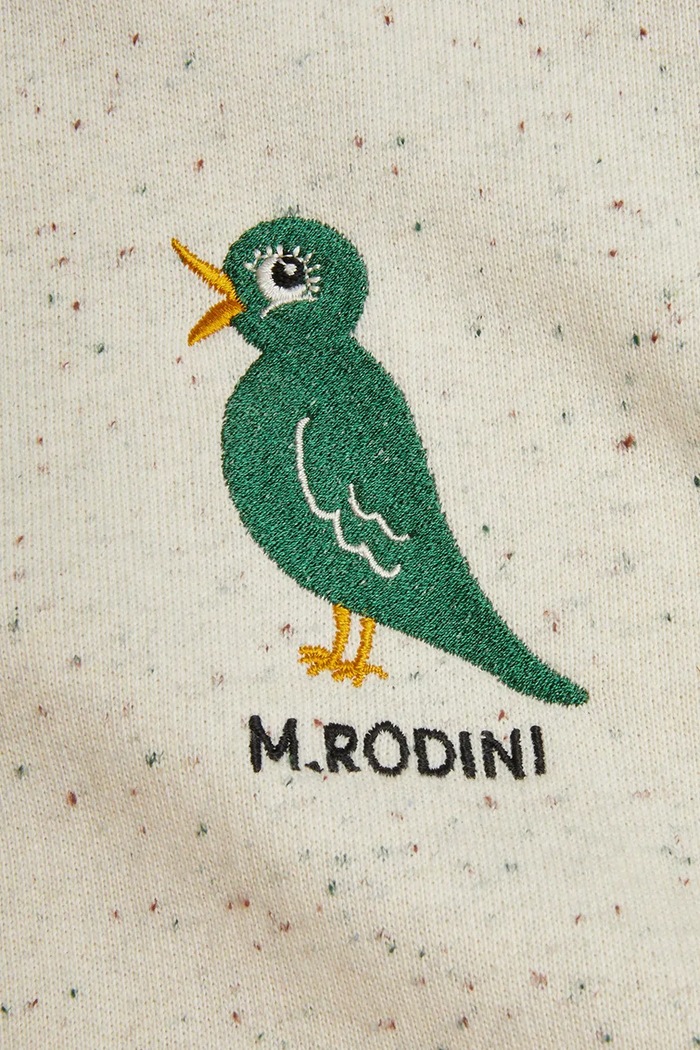 Dětská bavlněná mikina Mini Rodini Bird béžová 2562011611
