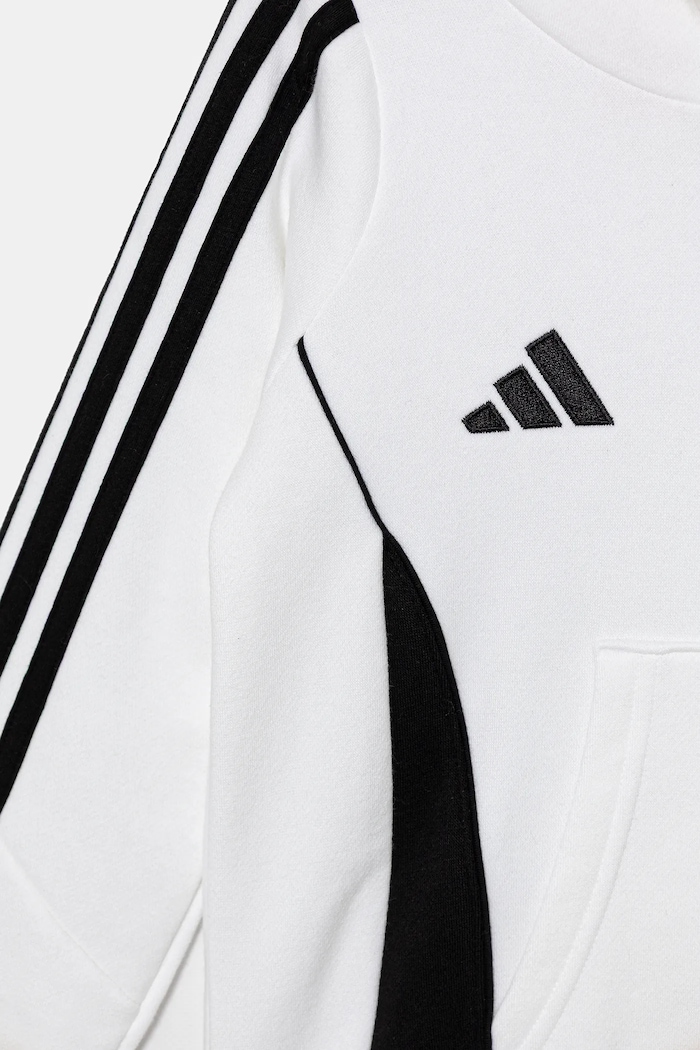 CHLAPEC Dětská mikina adidas Performance IR7506 bílá