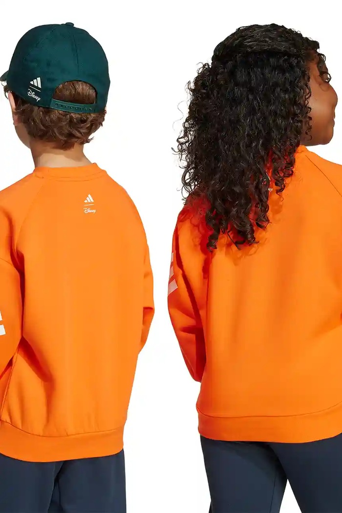 Detská mikina adidas x Disney JL9188 oranžová