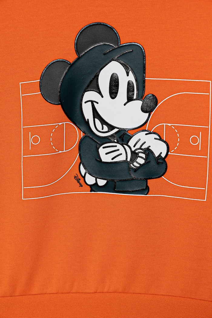 Detská mikina adidas x Disney oranžová JL9188