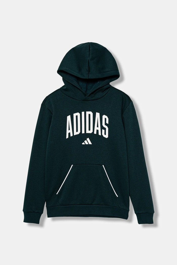 Детски суичър adidas JV7337 зелен AW25