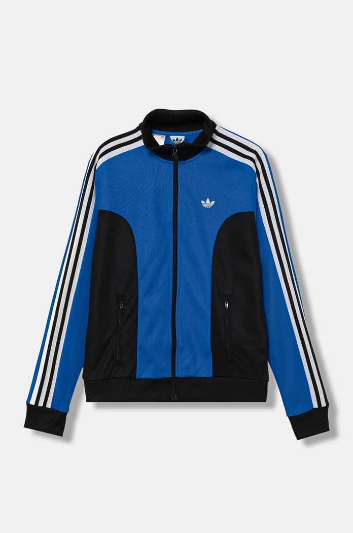 Detská mikina adidas Originals JV7709 modrá AW25