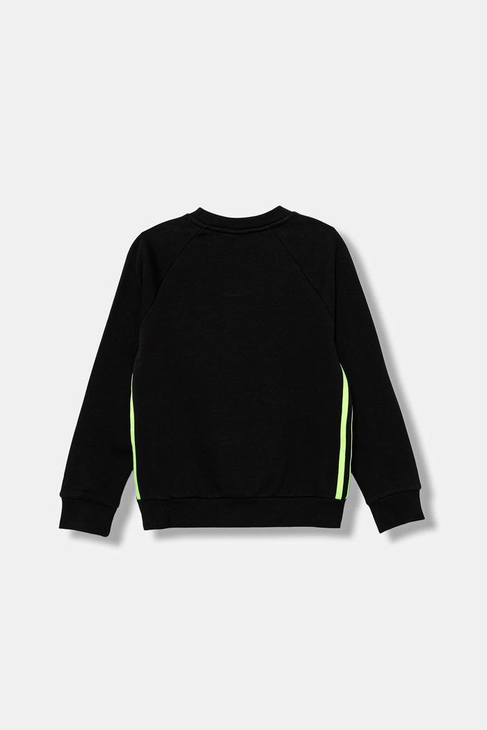 Chlapec Detská mikina adidas Originals JV7795 čierna