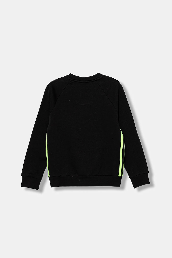Chlapec Detská mikina adidas Originals JV7795 čierna