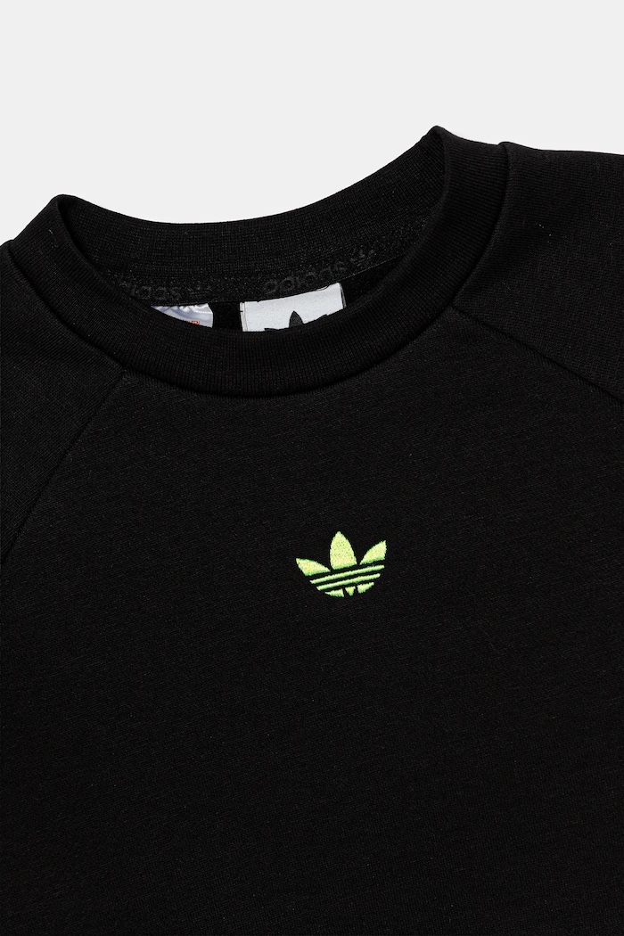 Detská mikina adidas Originals čierna JV7795