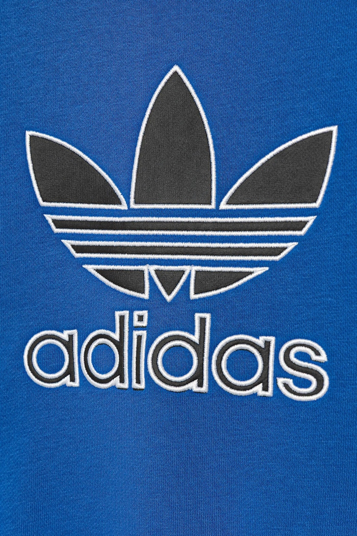 Детски суичър adidas Originals син JV8570
