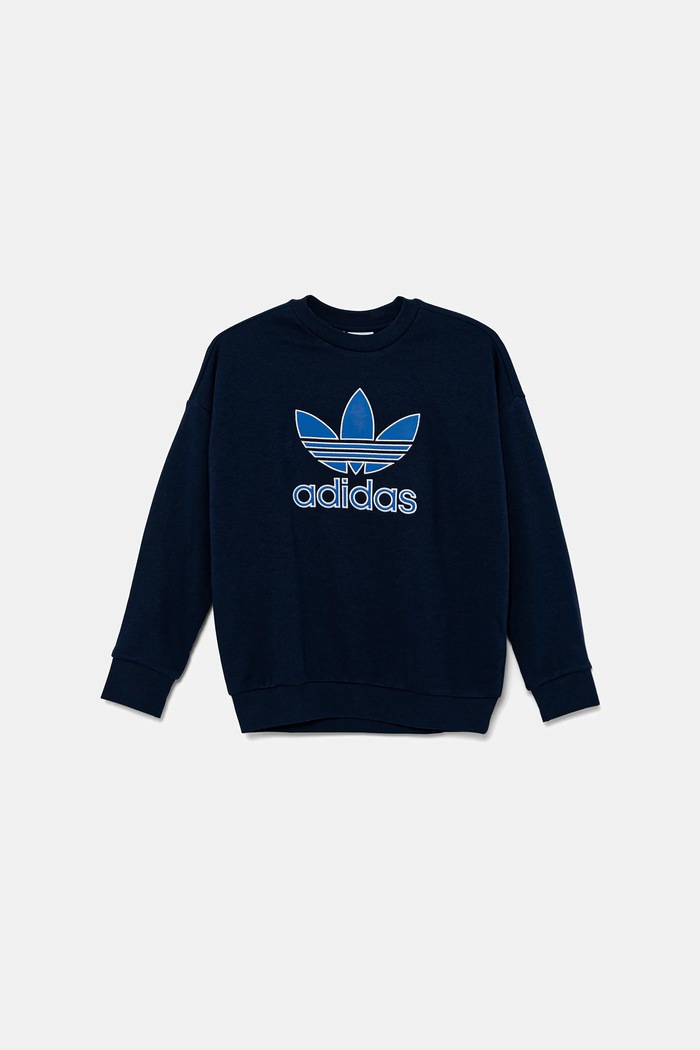adidas Originals bluza dziecięca JV8572 granatowy AW25