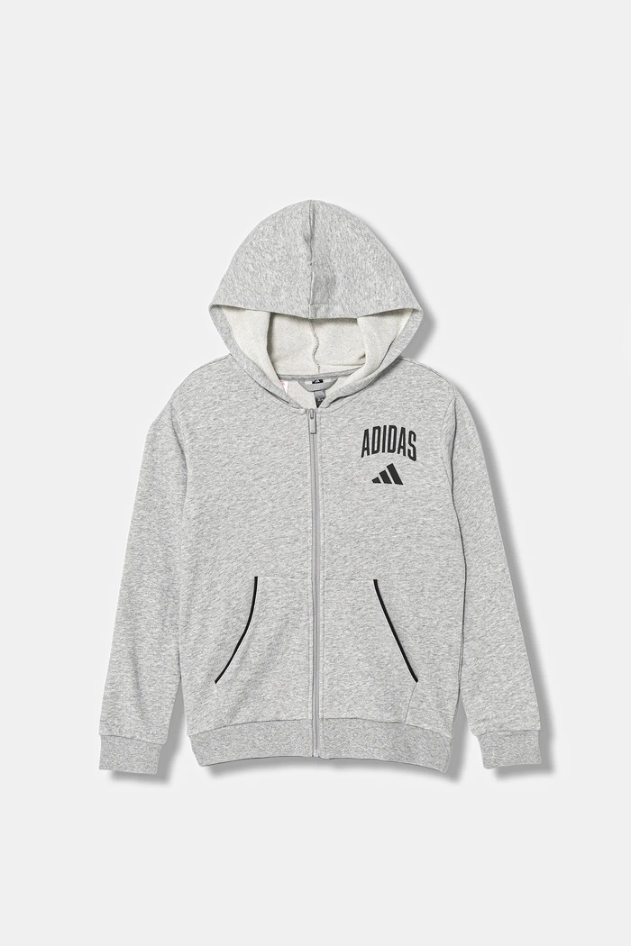 adidas bluză copii JW2388 gri AW25