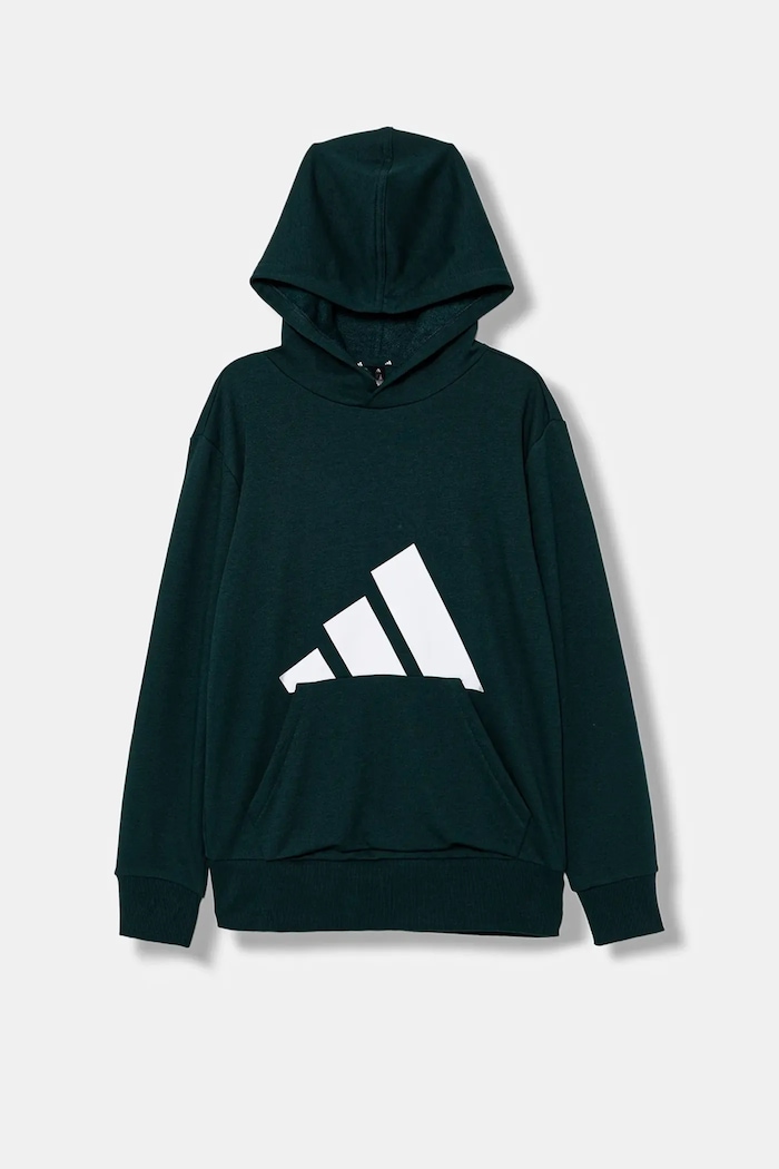 adidas Bluza dziecięca JW3461 zielony AW25