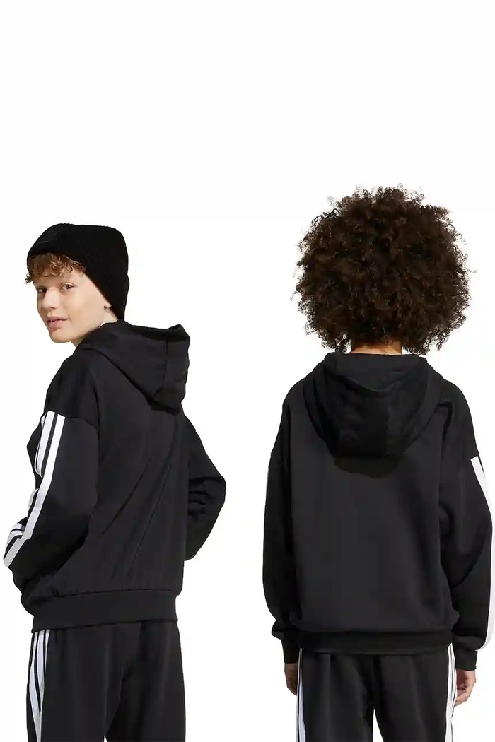 Detská mikina adidas JW5083 čierna